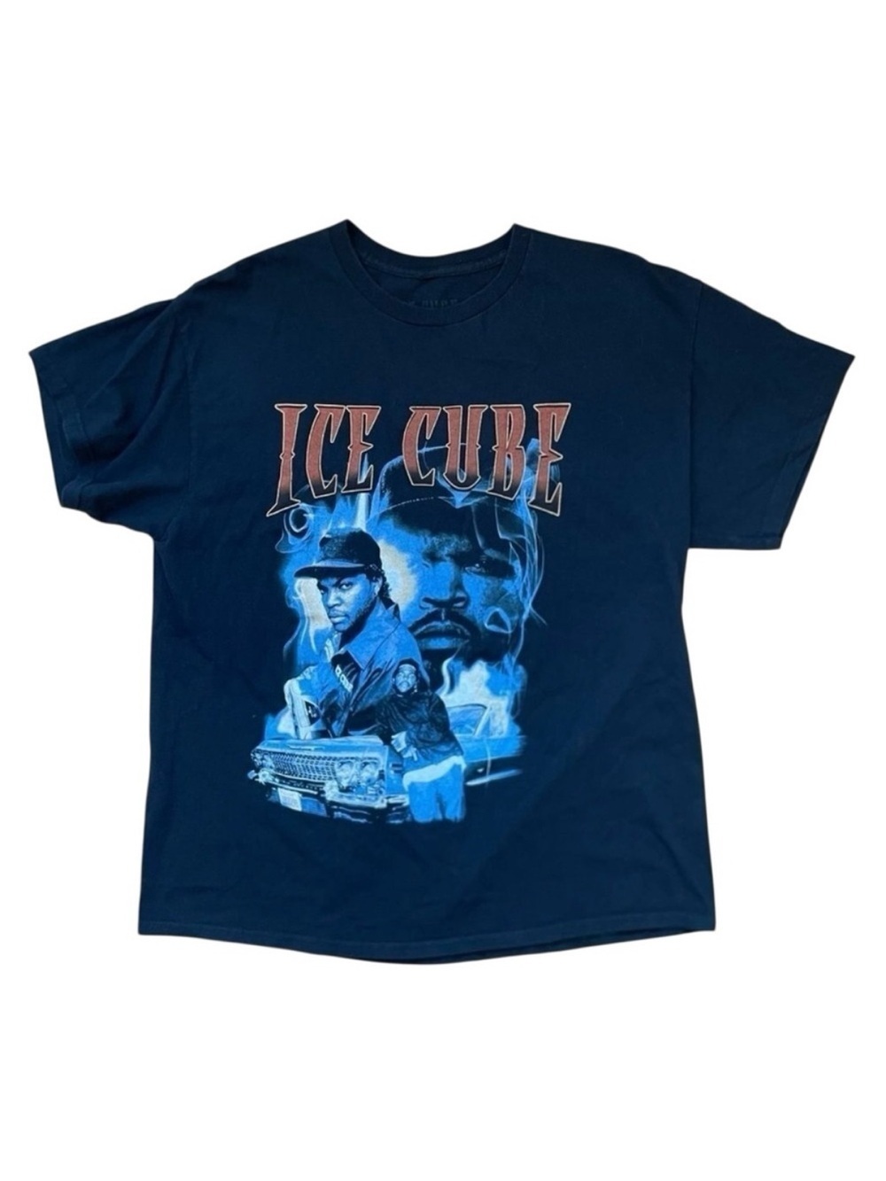 4/$25 Ice Cube Hip Hop Rap World Tour Men’s Graphic Tee Shirt Size XL Black